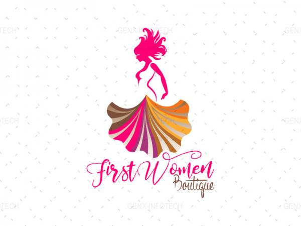 Women Boutique Logo Design jehanabad