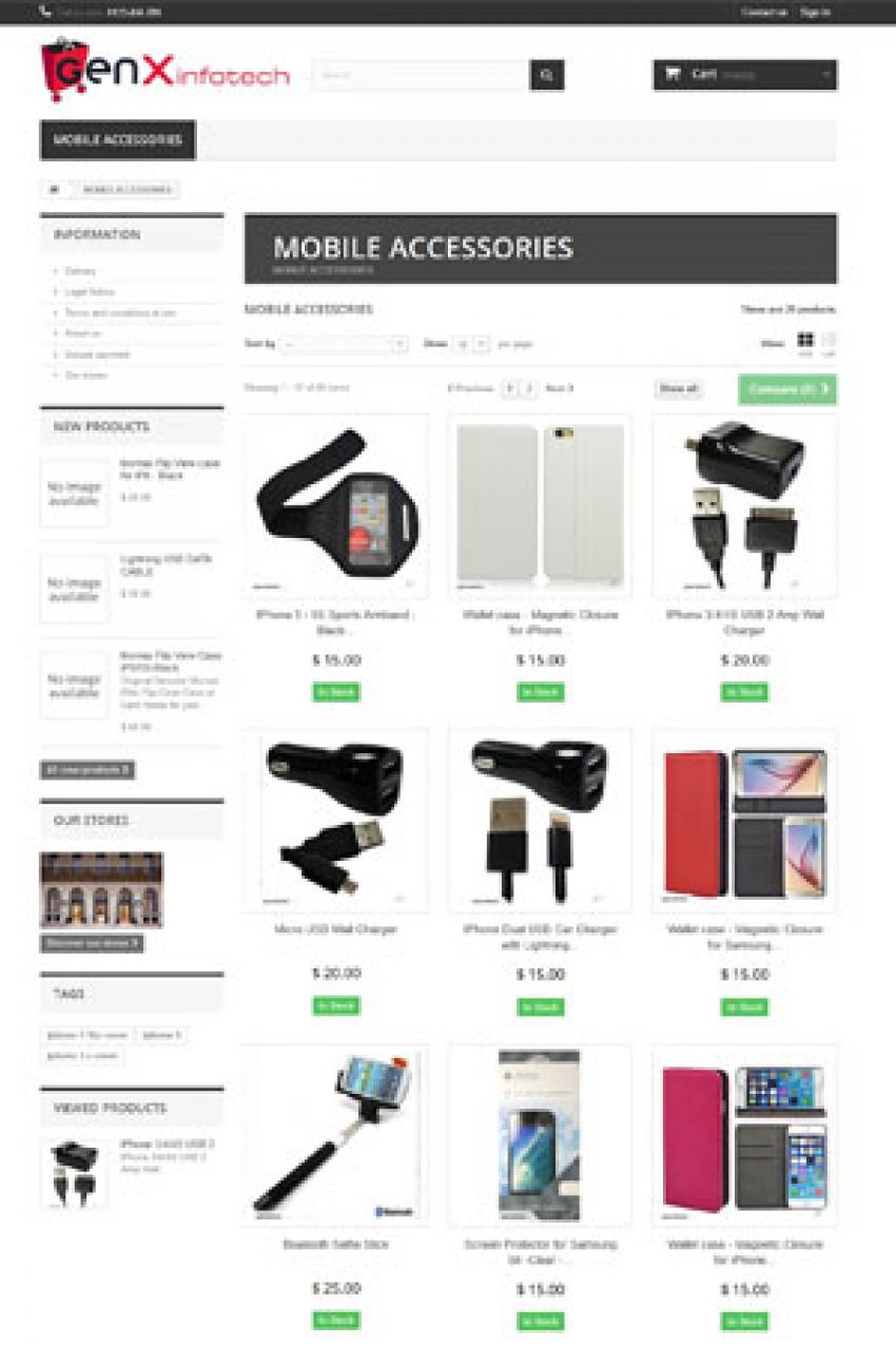Ecommerce website design Goa