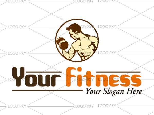 Gym and Fitness logo India