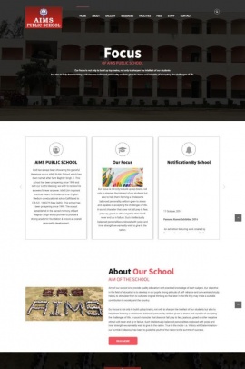 School website design {name}