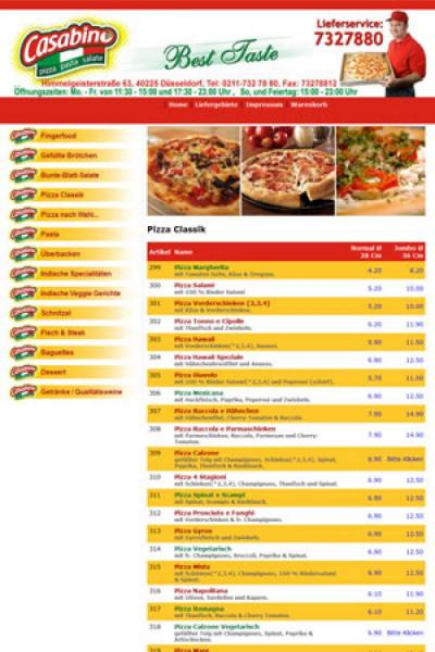 Online Pizza Booking System {name}