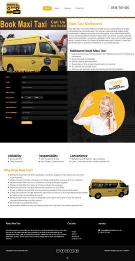 Taxi website Design {name}
